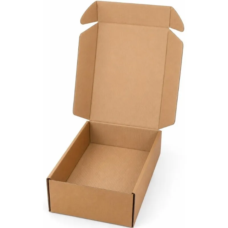 [ART00115] Caja de cartón automontable microcanal 28 x 21 x 9 cm (Kraft)